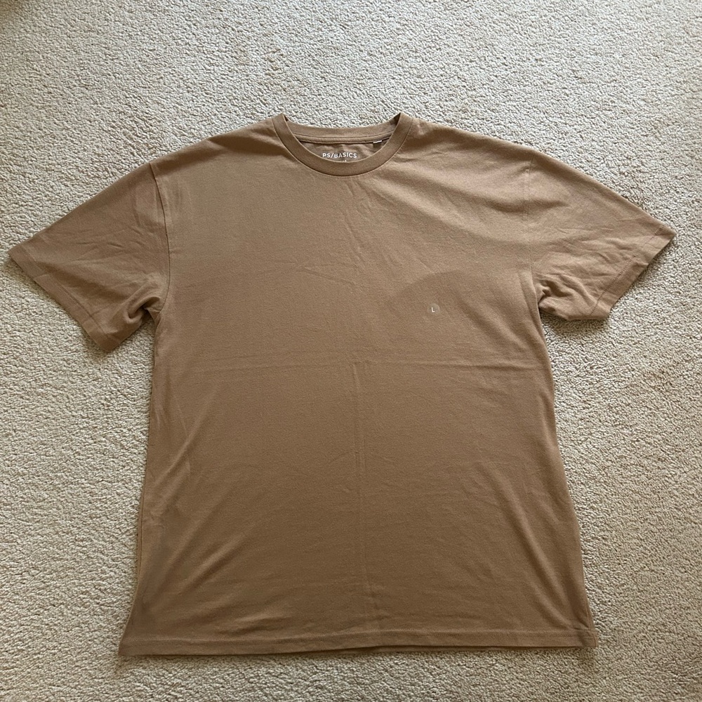 Pacsun t shirt brand new tan color